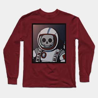 Skeleton Astronaut Long Sleeve T-Shirt